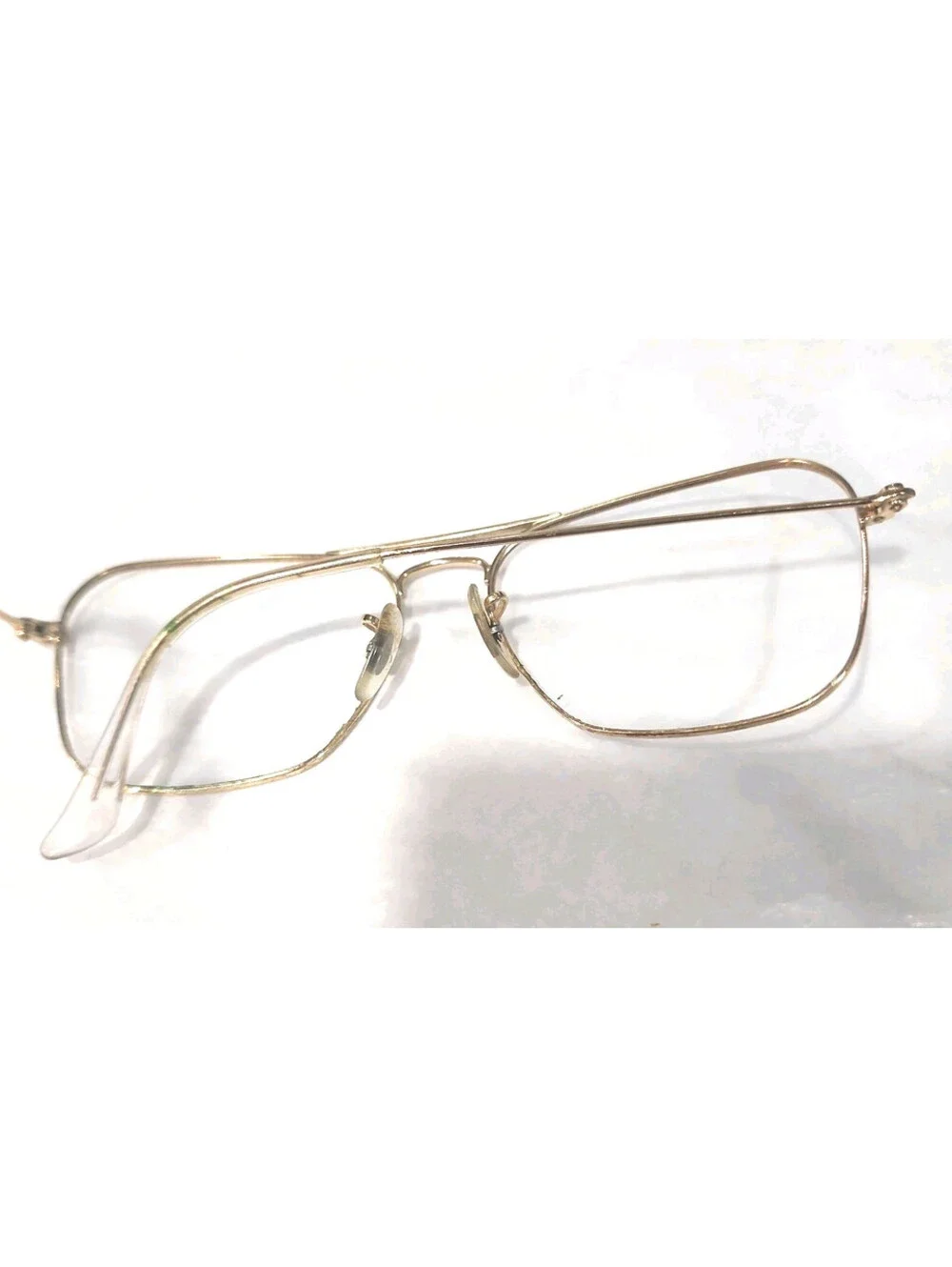 Ray Ban RB3136 Caravan 001 No Lenses Gold Metal Sunglasses Frame Only 55-15